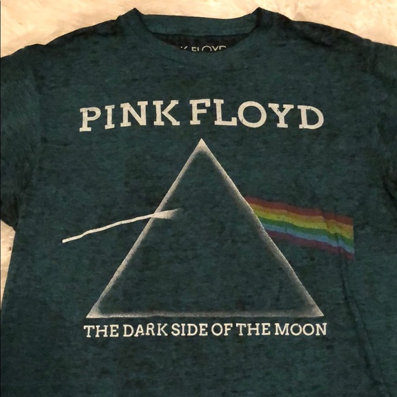 Green distressed Pink Floyd t-shirt size small - Picture 2 of 4